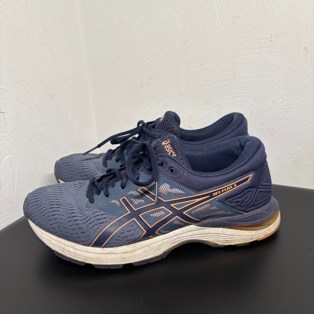 ASICS Gel-Flux 5 Women's‎ Running Shoes T861N Size 9 Blue Athletic Sneakers